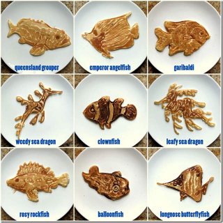 Illustration for article titled Animals in Unbelievable Detail Drawn Entirely in Pancake Batter